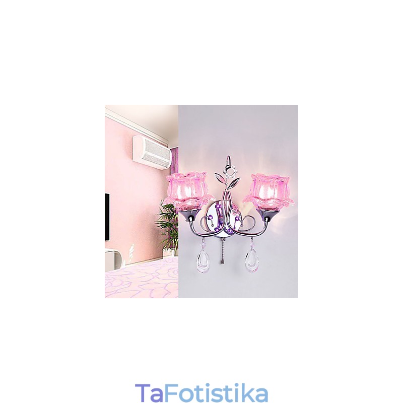 Creative Contemporary And Contracted Creative Crystal Wall Light Lights