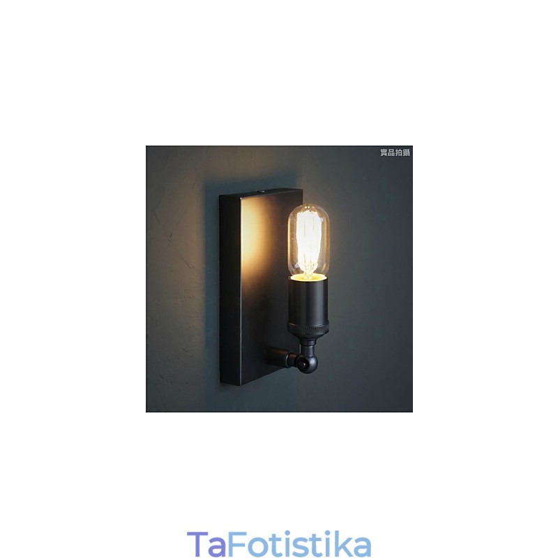 Contracted And Creative Country Industrial Wind Restoring Ancient Ways Φωτιστικό τοίχου Edison