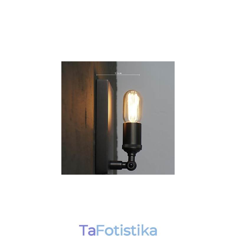 Contracted And Creative Country Industrial Wind Restoring Ancient Ways Φωτιστικό τοίχου Edison