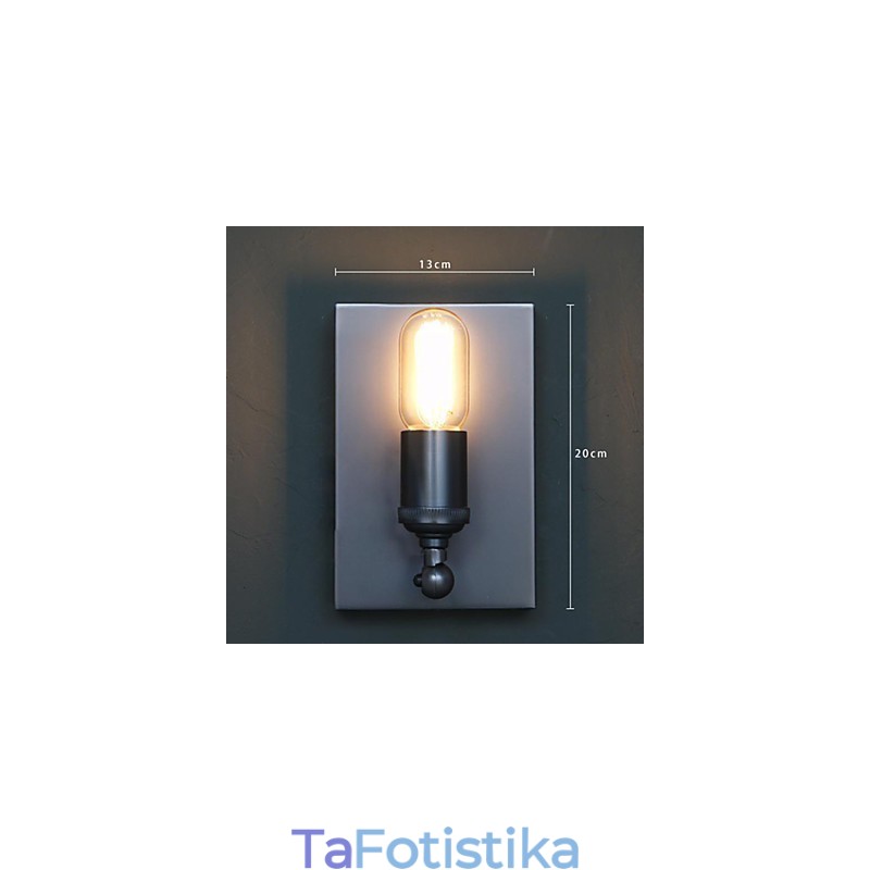 Contracted And Creative Country Industrial Wind Restoring Ancient Ways Φωτιστικό τοίχου Edison