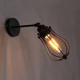 Creative Personality Διακοσμητικό Επιτοίχιο Φωτιστικό από σφυρήλατο σίδερο ρετρό γκρέιπφρουτ