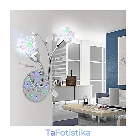 Creative Flowers Contemporary And Contracted Creative Crystal Wall Light Lights Creative Flowers Contemporary And Contracted Creative Crystal Wall Light Lights