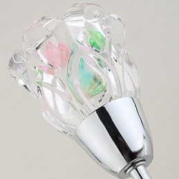 Creative Flowers Contemporary And Contracted Creative Crystal Wall Light Lights