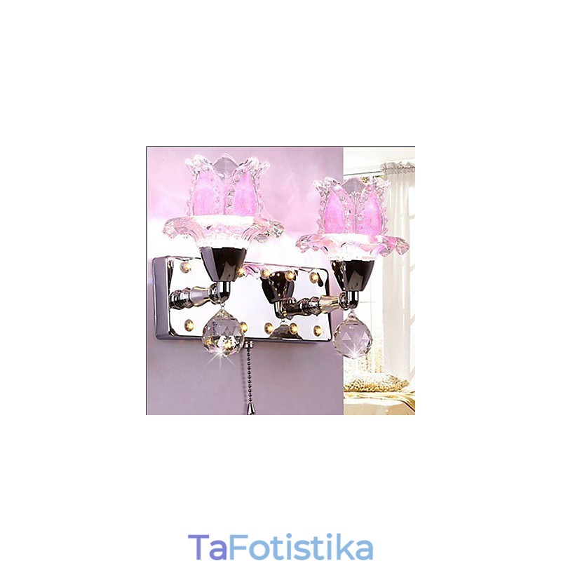 Creative Contemporary And Contracted Creative Crystal Wall Light Lights