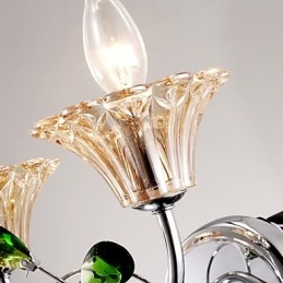 Creative Contemporary And Contracted Crystal Creative Wall Lights European Style