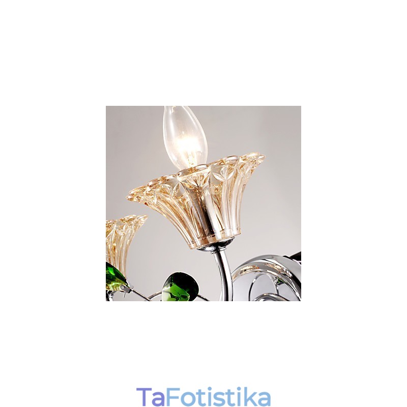 Creative Contemporary And Contracted Crystal Creative Wall Lights European Style