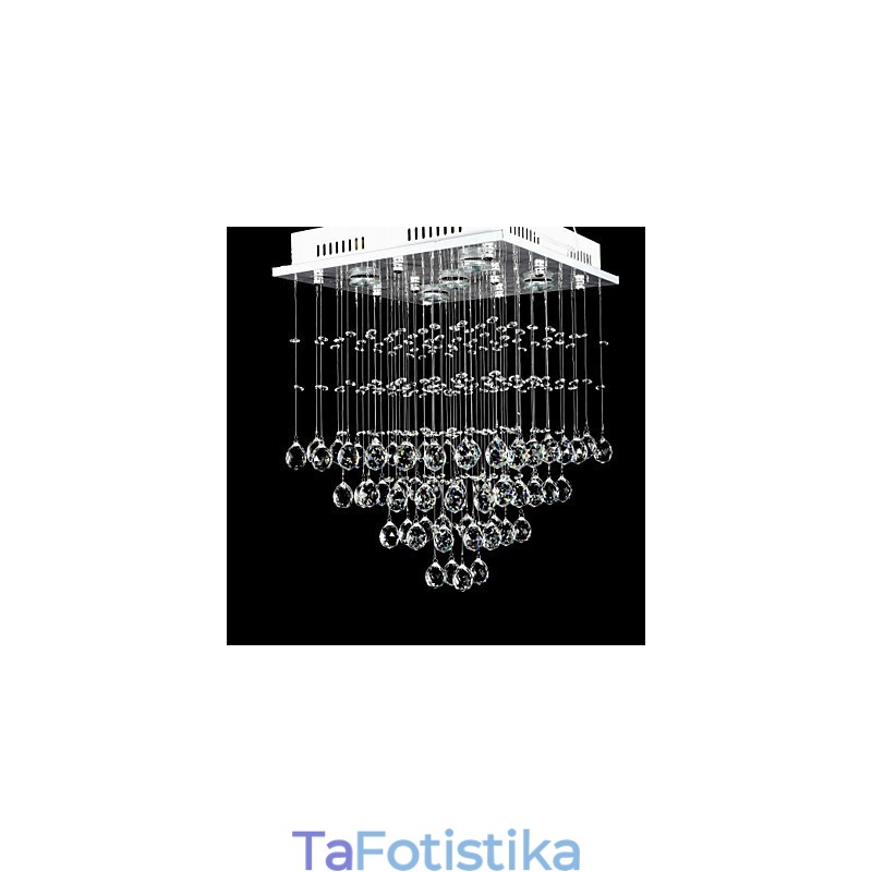 Μοντέρνο μοντέρνο κρύσταλλο ηλεκτρολυμένο χωνευτό στήριγμα