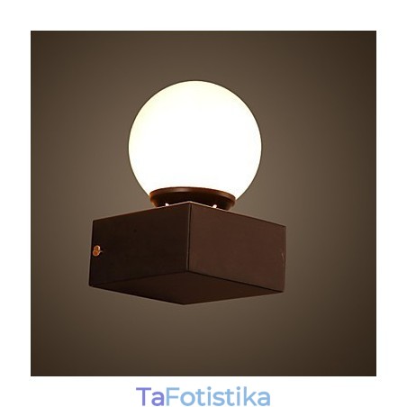 Δημιουργικό Επιτοίχιο Φωτιστικό Ball Loft Φωτιστικό τοίχου από σφυρήλατο σίδερο που αποκαθιστά τα φώτα των αρχαίων τρόπων Δημιουργικό Επιτοίχιο Φωτιστικό Ball Loft Φωτιστικό τοίχου από σφυρήλατο σίδερο που αποκαθιστά τα φώτα των αρχαίων τρόπων
