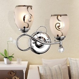 Creative Contemporary And Contracted Crystal Creative Wall Lights European Style
