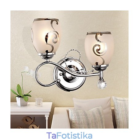 Creative Contemporary And Contracted Crystal Creative Wall Lights European Style Creative Contemporary And Contracted Crystal Creative Wall Lights European Style