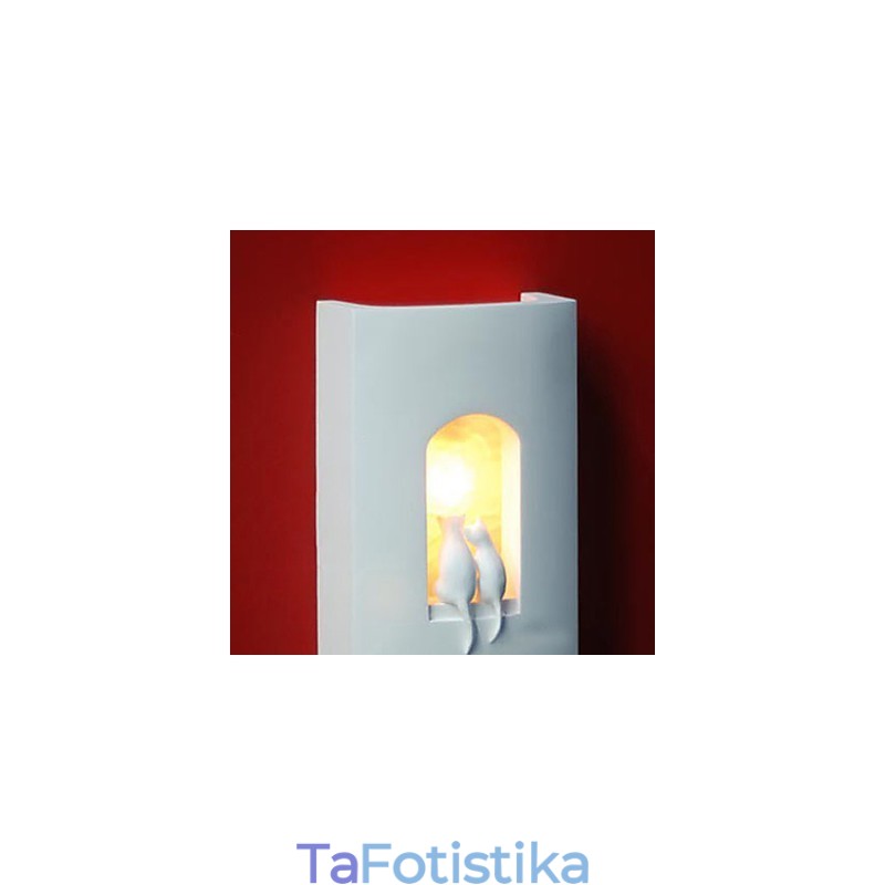 Μόδα Ζεστό Φωτιστικό Παιδικού Δωματίου Creative Kitty Γύψινο φωτιστικό τοίχου