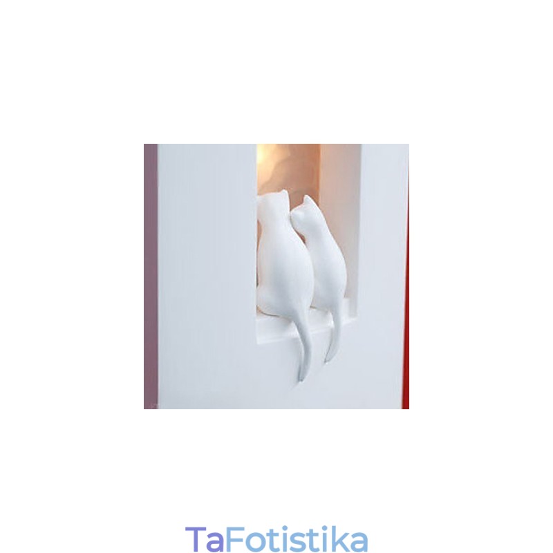 Μόδα Ζεστό Φωτιστικό Παιδικού Δωματίου Creative Kitty Γύψινο φωτιστικό τοίχου