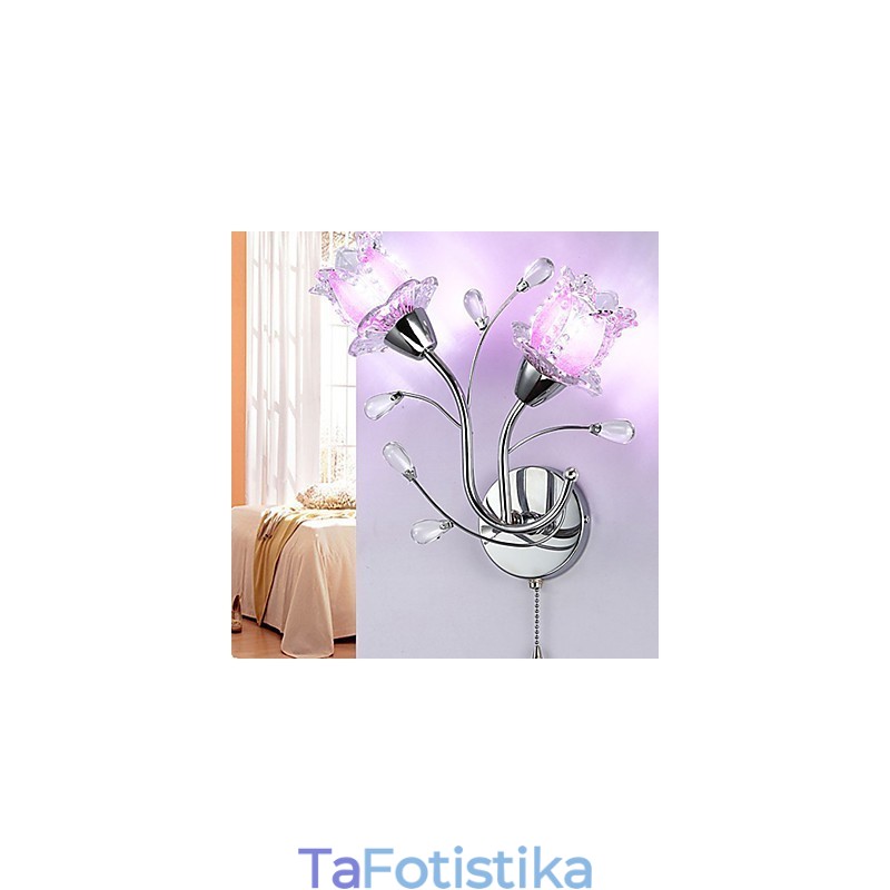 Creative Contemporary And Contracted Creative Crystal Wall Light Lights