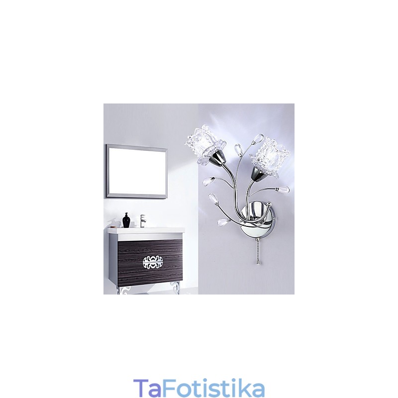 Creative Contemporary And Contracted Creative Crystal Wall Light Lights