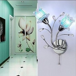 Creative Contemporary And Contracted Creative Crystal Wall Light Lights