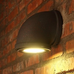 Loft Personality Vintage Bar Counter Water Pipe Φωτιστικό τοίχου Spot Light Φωτισμός παρτίδας Εφαρμογή φωτιστικό σκάλας Μπαλκόνι
