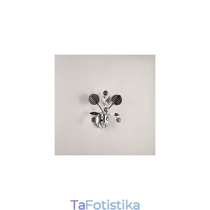 Απλίκες τοίχου Crystal Mini Style Modern Contemporary Metal