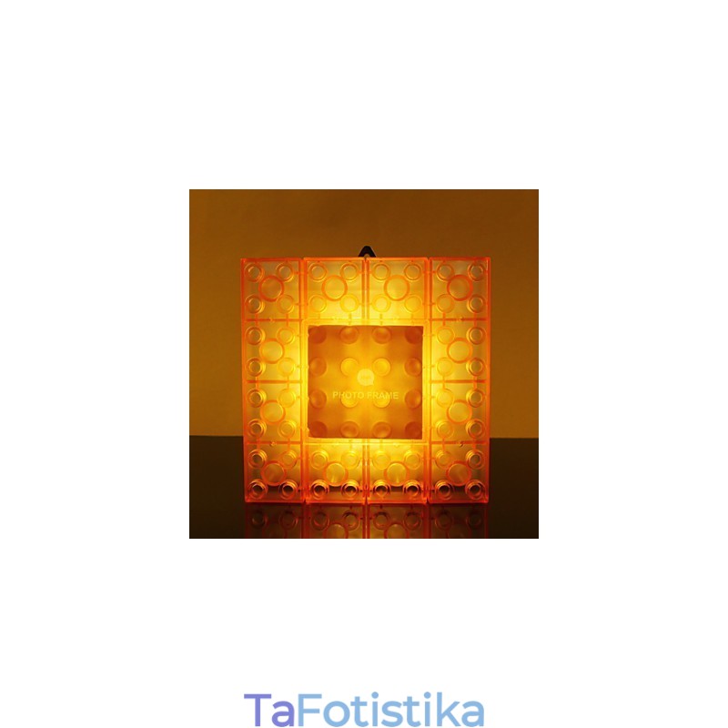 Creative Blocks Πλαίσιο ανοιχτόχρωμο Χαριτωμένα μικρά δώρα Φωτιστικά τοίχου με γάντζο ζώνης