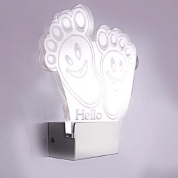 Ακρυλικό Επιτοίχιο Φωτιστικό PVC Light Chip Μοντέρνο Σύγχρονο Μέταλλο