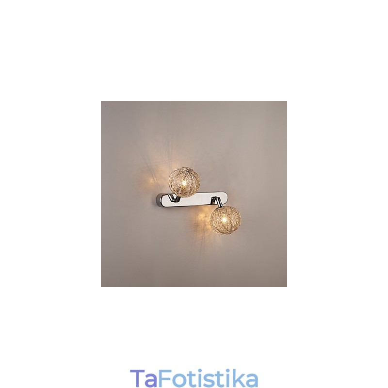 Απλίκες τοίχου Mini Style Modern Contemporary Metal