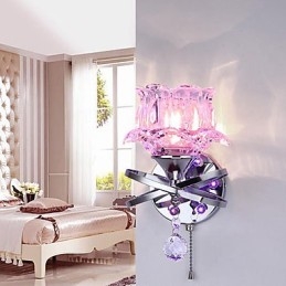Creative Contemporary And Contracted Creative Crystal Wall Light Lights