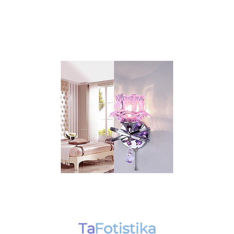 Creative Contemporary And Contracted Creative Crystal Wall Light Lights