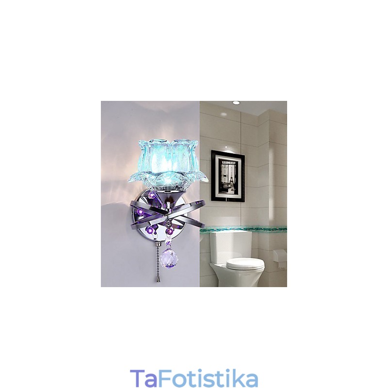 Creative Contemporary And Contracted Creative Crystal Wall Light Lights