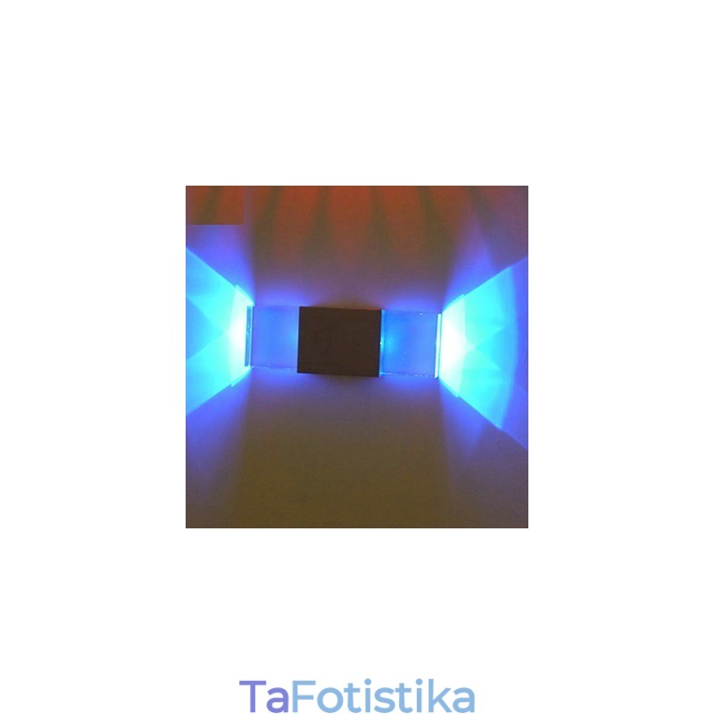 Τετράγωνο επιτοίχιο φωτιστικό αλουμινίου Creative Bar Απλίκες τοίχου Μοντέρνο Σύγχρονο Μέταλλο