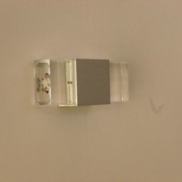 Τετράγωνο επιτοίχιο φωτιστικό αλουμινίου Creative Bar Απλίκες τοίχου Μοντέρνο Σύγχρονο Μέταλλο
