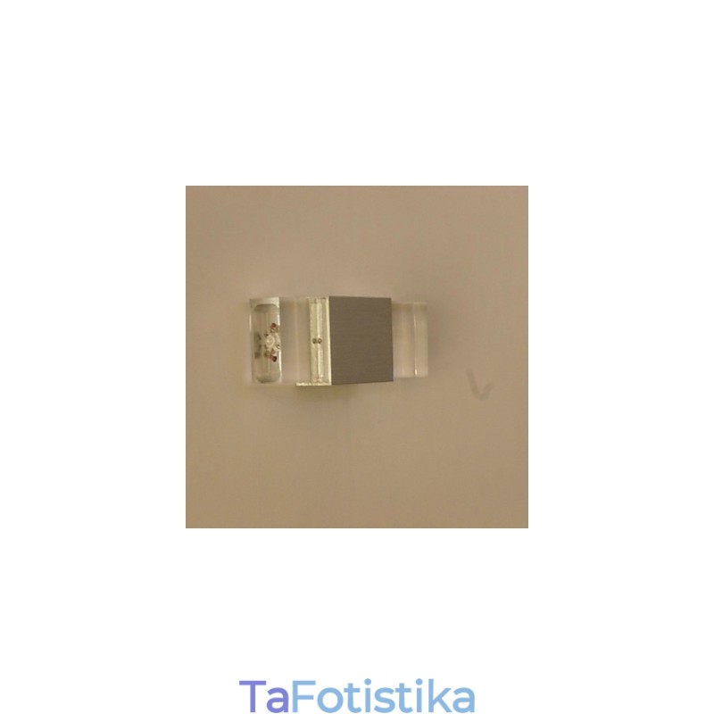 Τετράγωνο επιτοίχιο φωτιστικό αλουμινίου Creative Bar Απλίκες τοίχου Μοντέρνο Σύγχρονο Μέταλλο