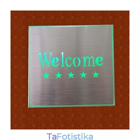 The Hotel Market Welcome Indicator Light Lamp Creative Bar Model Απλίκες Τοίχου Μεταλλικές The Hotel Market Welcome Indicator Light Lamp Creative Bar Model Απλίκες Τοίχου Μεταλλικές