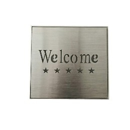 The Hotel Market Welcome Indicator Light Lamp Creative Bar Model Απλίκες Τοίχου Μεταλλικές