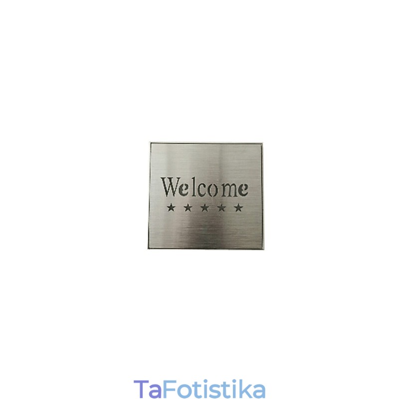 The Hotel Market Welcome Indicator Light Lamp Creative Bar Model Απλίκες Τοίχου Μεταλλικές