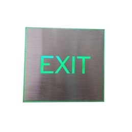 The Hotel Market EXIT Lights Lamp Creative Bar Model Απλίκες Τοίχου Μεταλλικές
