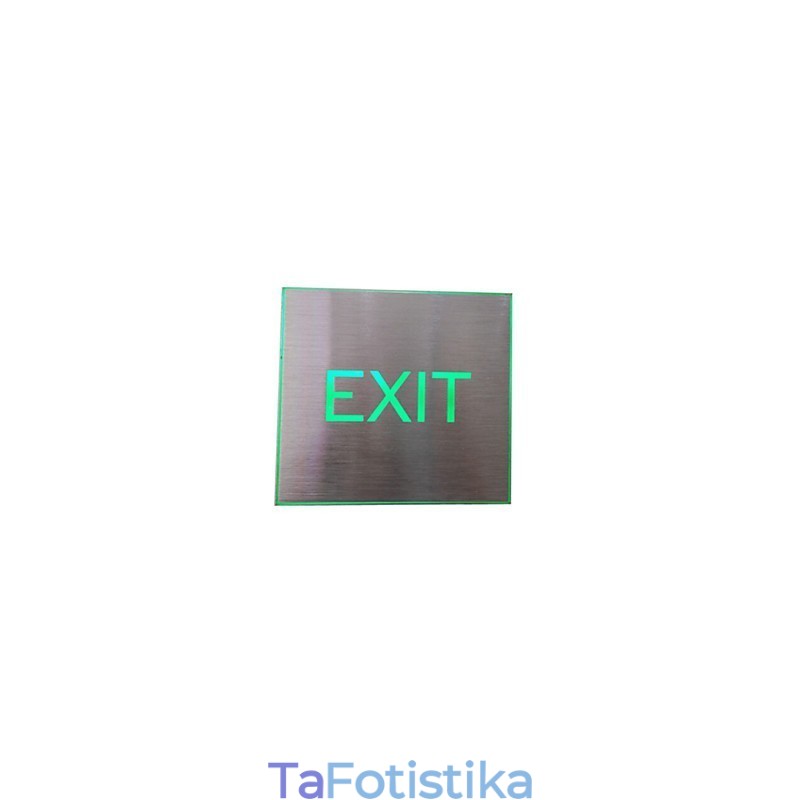 The Hotel Market EXIT Lights Lamp Creative Bar Model Απλίκες Τοίχου Μεταλλικές
