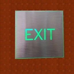 The Hotel Market EXIT Lights Lamp Creative Bar Model Απλίκες Τοίχου Μεταλλικές