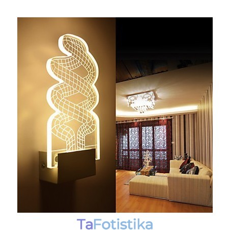 Ακρυλικό Επιτοίχιο Φωτιστικό PVC Light Chip Μοντέρνο Σύγχρονο Μέταλλο Ακρυλικό Επιτοίχιο Φωτιστικό PVC Light Chip Μοντέρνο Σύγχρονο Μέταλλο