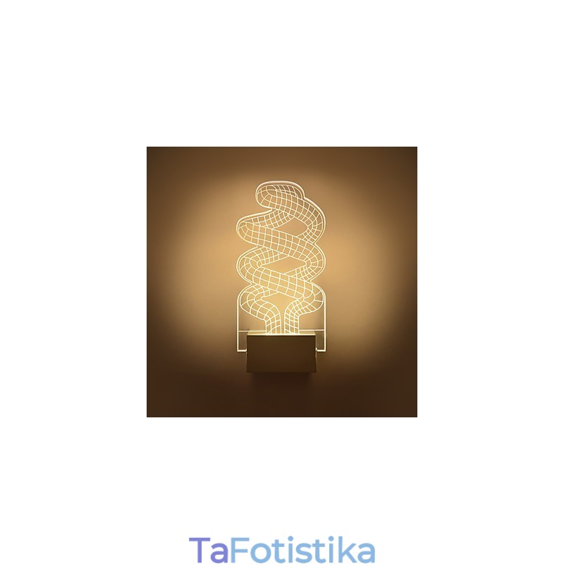 Ακρυλικό Επιτοίχιο Φωτιστικό PVC Light Chip Μοντέρνο Σύγχρονο Μέταλλο