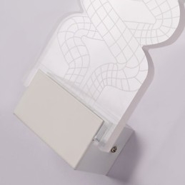 Ακρυλικό Επιτοίχιο Φωτιστικό PVC Light Chip Μοντέρνο Σύγχρονο Μέταλλο