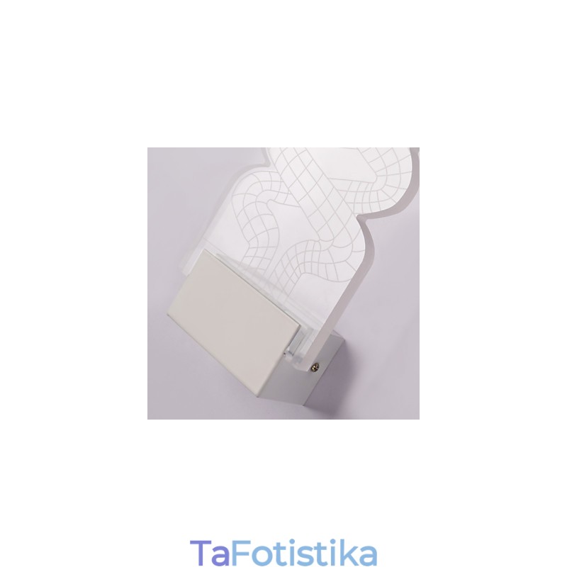 Ακρυλικό Επιτοίχιο Φωτιστικό PVC Light Chip Μοντέρνο Σύγχρονο Μέταλλο