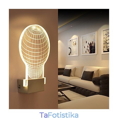 Ακρυλικό Επιτοίχιο Φωτιστικό PVC Light Chip Μοντέρνο Σύγχρονο Μέταλλο Ακρυλικό Επιτοίχιο Φωτιστικό PVC Light Chip Μοντέρνο Σύγχρονο Μέταλλο