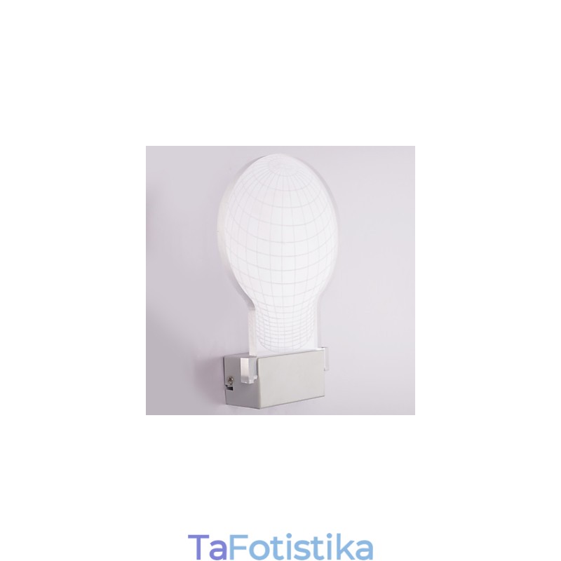 Ακρυλικό Επιτοίχιο Φωτιστικό PVC Light Chip Μοντέρνο Σύγχρονο Μέταλλο
