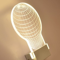 Ακρυλικό Επιτοίχιο Φωτιστικό PVC Light Chip Μοντέρνο Σύγχρονο Μέταλλο