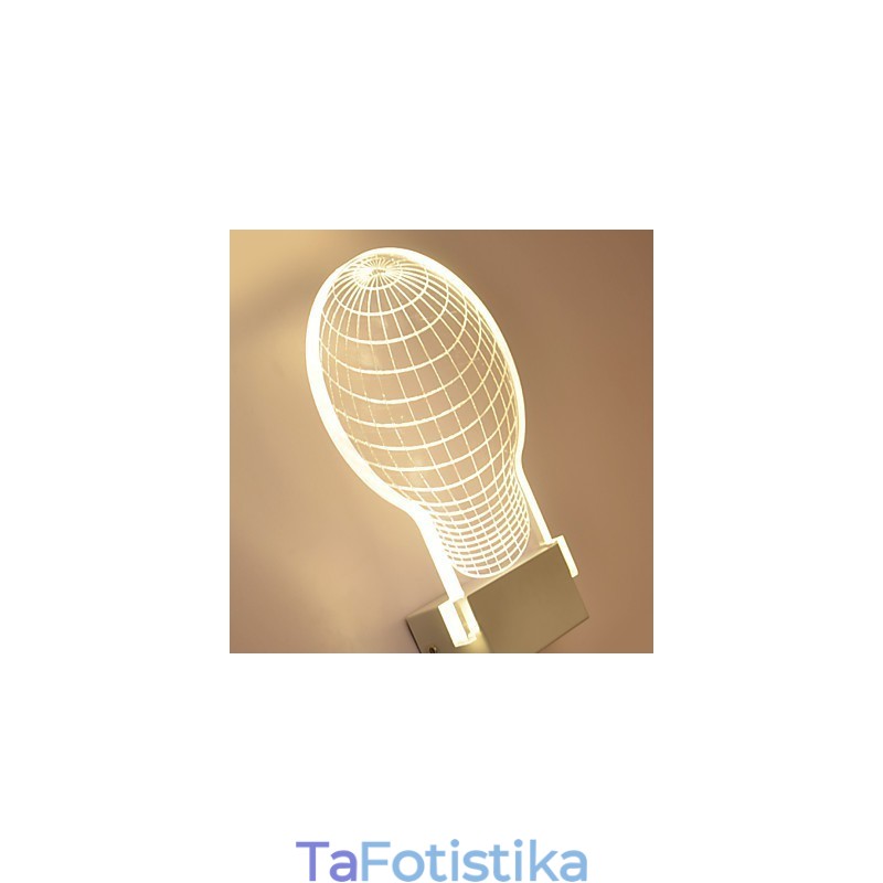 Ακρυλικό Επιτοίχιο Φωτιστικό PVC Light Chip Μοντέρνο Σύγχρονο Μέταλλο