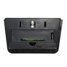 Θερμό Κίτρινο Φωτιστικό Επιτοίχιας Βάσης 2 Φαναριού με ηλιακή ενέργεια