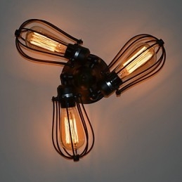 Απλίκες τοίχου Mini Style Rustic Lodge Metal