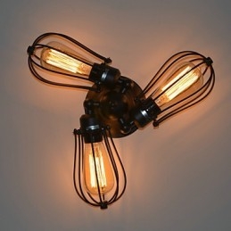 Απλίκες τοίχου Mini Style Rustic Lodge Metal