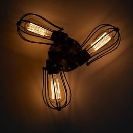 Απλίκες τοίχου Mini Style Rustic Lodge Metal