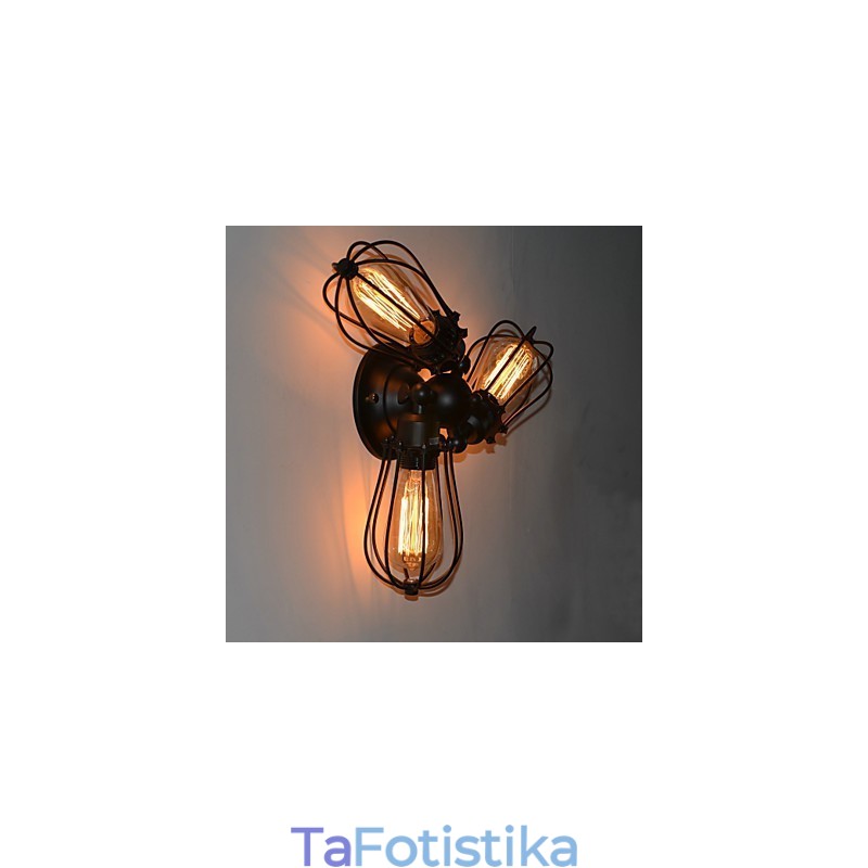 Απλίκες τοίχου Mini Style Rustic Lodge Metal