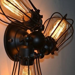 Απλίκες τοίχου Mini Style Rustic Lodge Metal